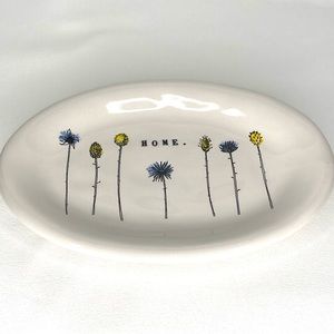 Rae Dunn Artisan Collection By Magenta Oval Plate